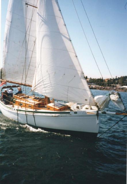 SKYE under sail