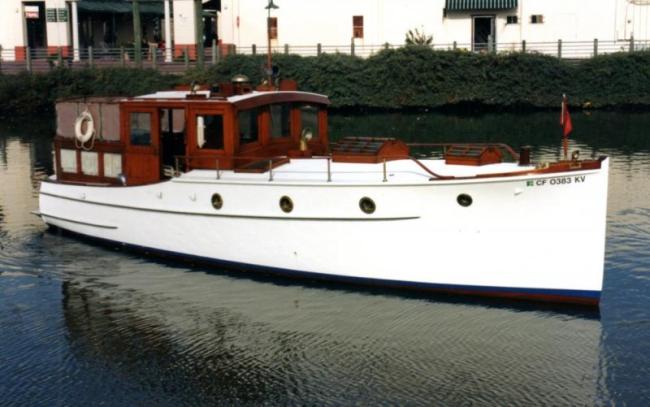 TULE LADY ex-SUNSET was built in 1928 by Dominic Labruzzi.