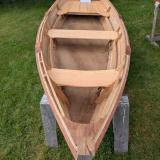 11' 4" Susan Skiff, from bow, view from above