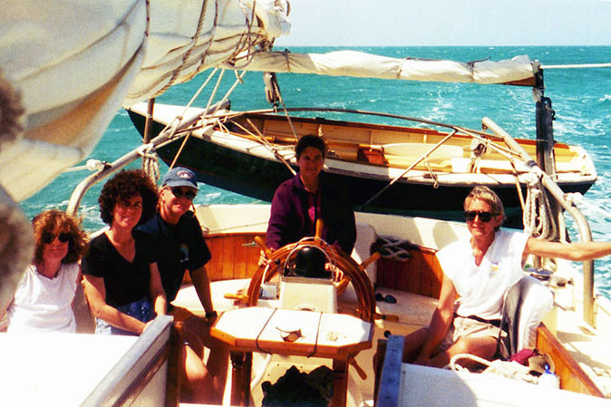 CREW of LEOPARD during final trip to Bahamas