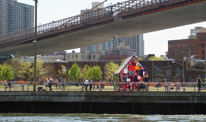 The Glass House in Brooklyn.