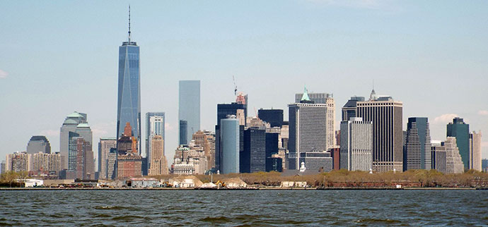 View of Manhatten.