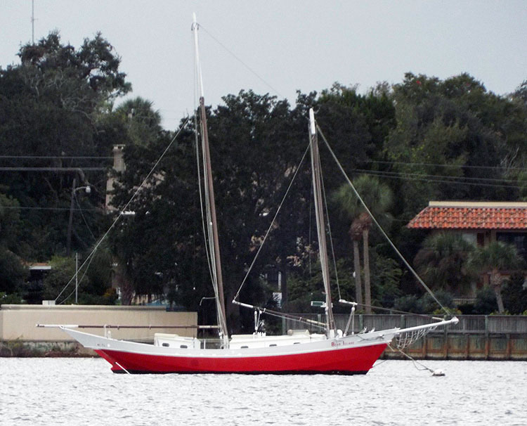 A pinky-sterned Tancook Whaler.