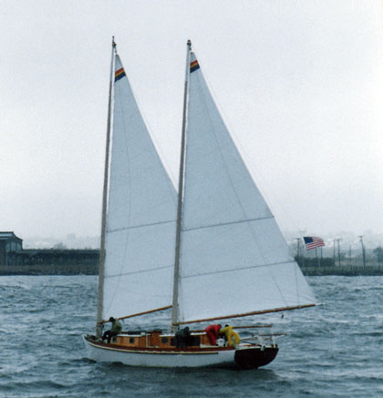 TERESA in the Mayor's Cup Race 1985.