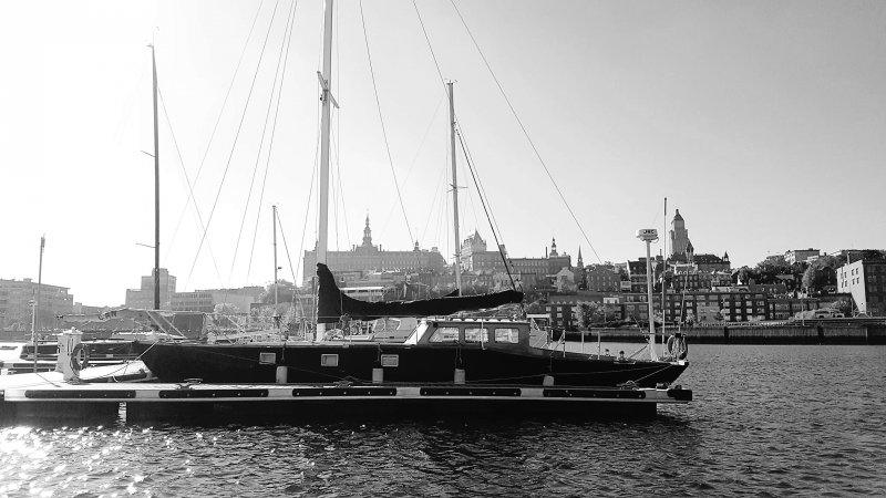 LA VIGIE at the Marina du Port de Québec LA VIGIE