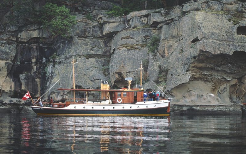 ARGONAUT II was built as GRETA M for the Powell River Company, 1922. ARGONAUT II was built as GRETA M for the Powell River Company, 1922.