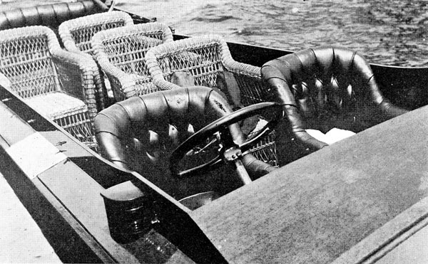 auto-boat cockpit.
