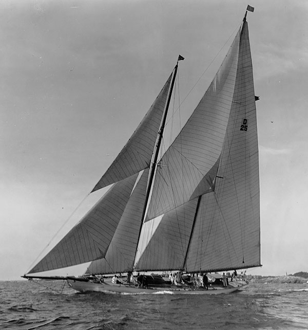 ADVANCE racing schooner.