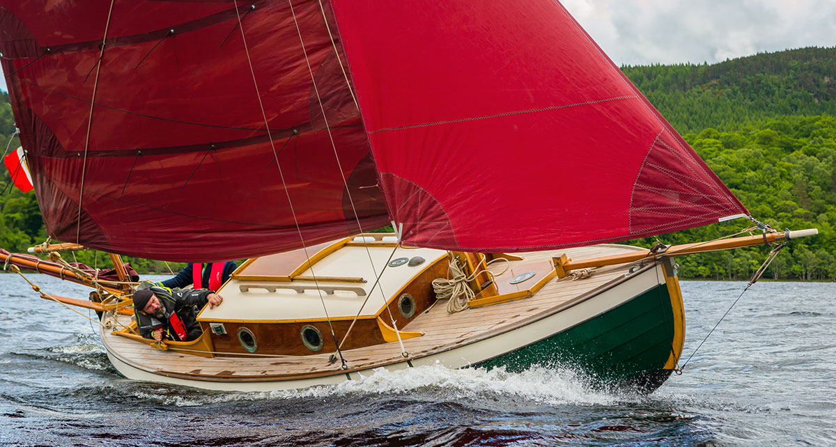 TAKATANI charges along Loch Ness