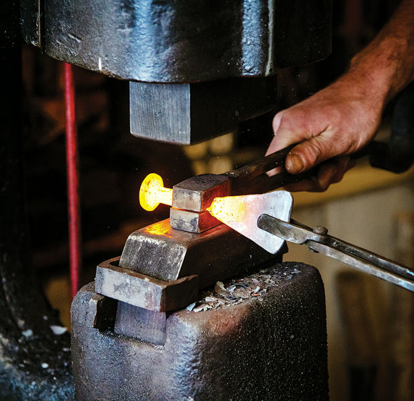 The iron’s overall shape continues to change.