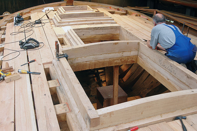Construction on KORNELISKE YKES II.