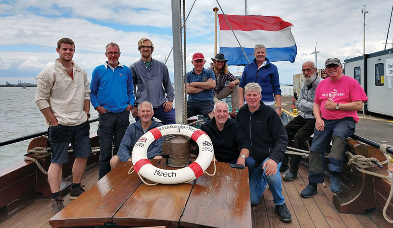 The ship’s crew.