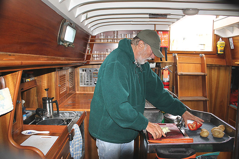 ELSKOV‘s galley.