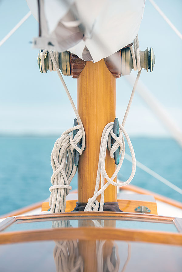 Spars, Hardware, and Sails.