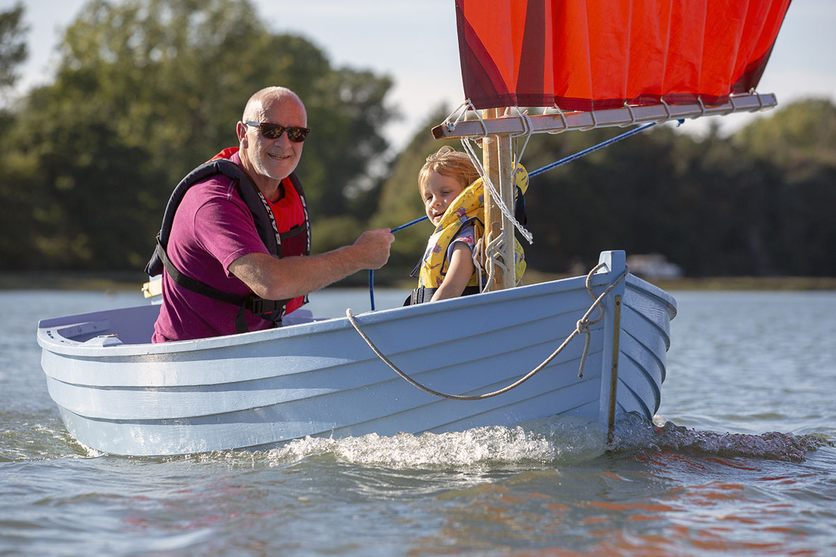 Sailing with daughter