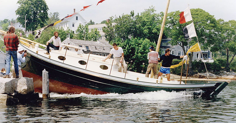 GREENSLEEVES, a Quoddy pilot boat.