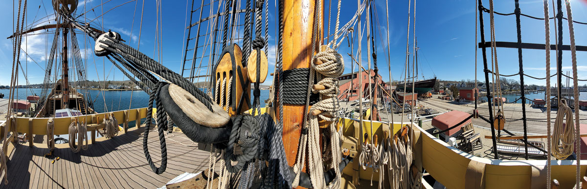 Photo of rigging