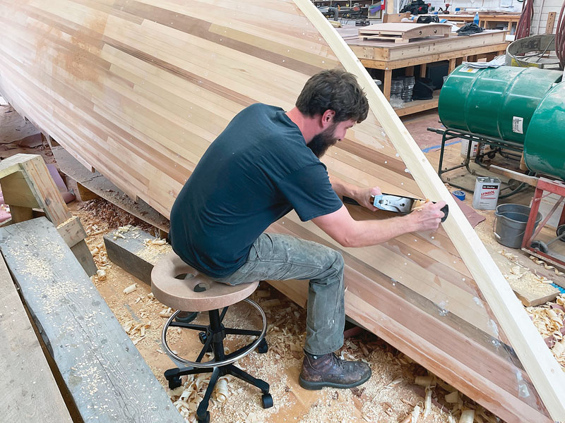 Geoff Warner’s Owl Stool