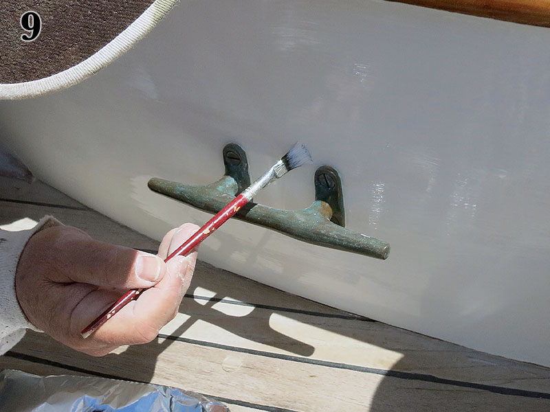 Select the right-sized brush.