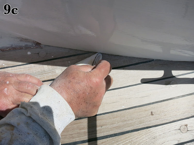 Excess paint on glass can be scraped off when dry.