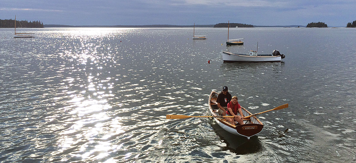 WINSLOW, a Saturday Cove Skiff.