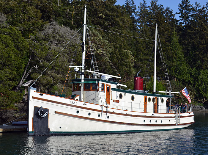 TEAL’s wheelhouse and main deckhouse