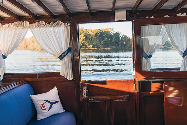 Aboard WIDGEON.