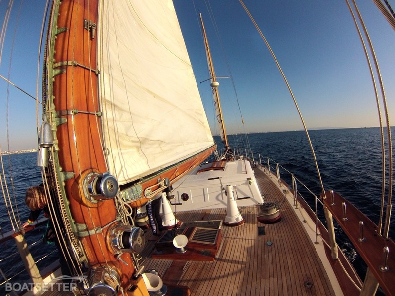 BARUNA, 72' Sparkman & Stephens yawl BARUNA