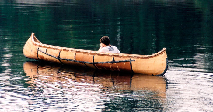 birchbark canoe woodenboat magazine