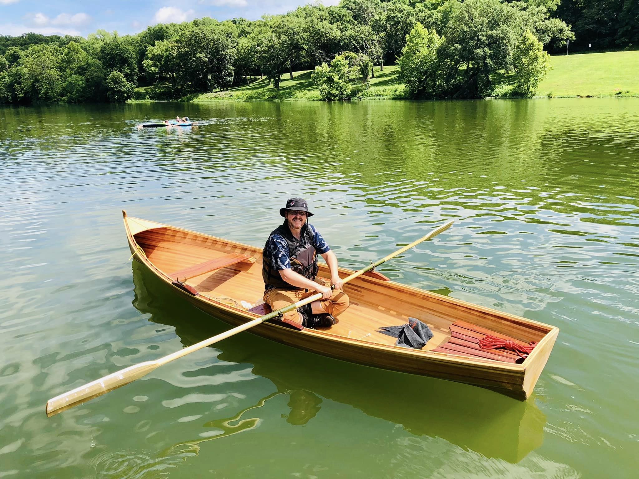 Test run on calm waters.