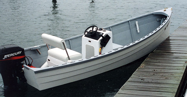 bayou skiff wooden boat plans