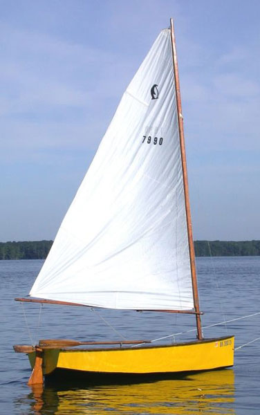 penguin sailboat sail