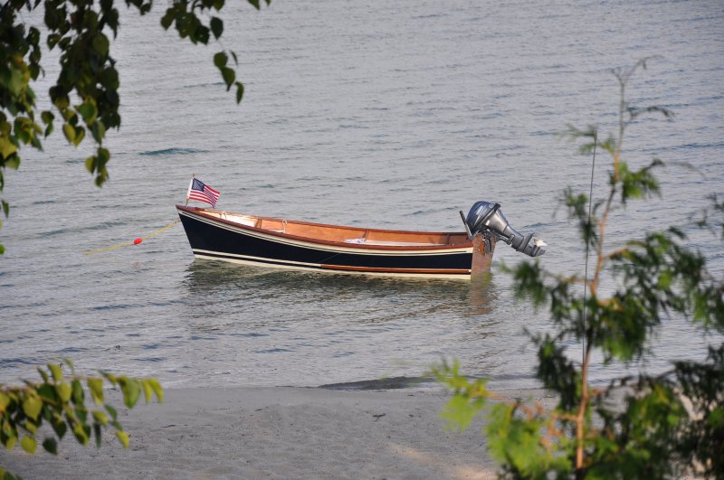 Peeler Skiff, Launched Suttons Bay 8.8.14