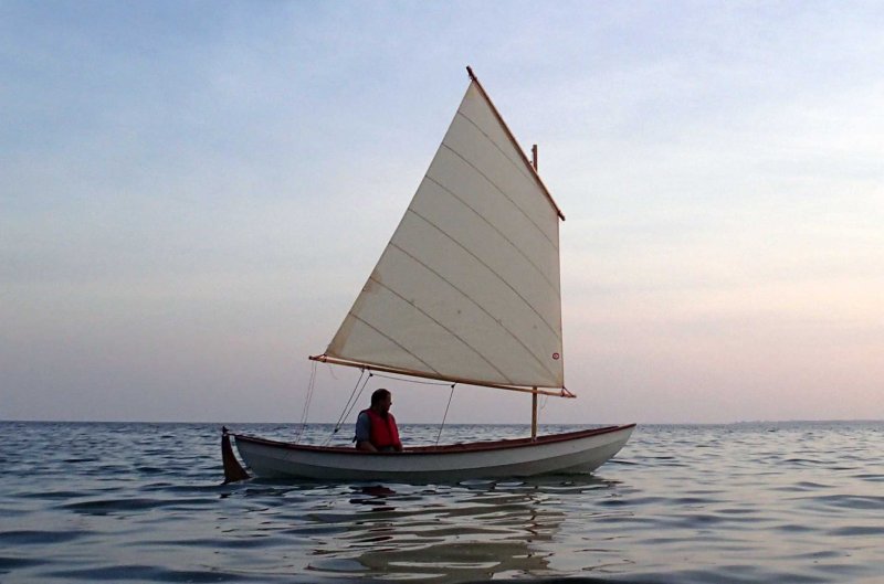 CLC Skerry under sail