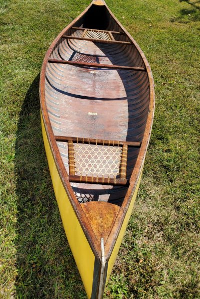 This Vintage Merrimack Canoe beauty can be yours