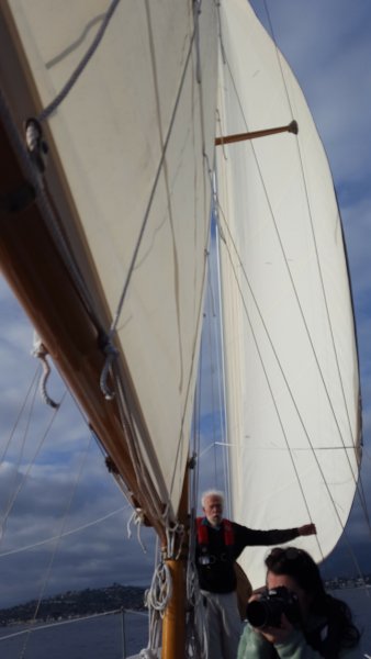 Custom sails by Carol Hasse of Port Townsend, WA