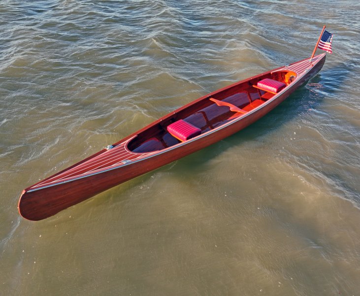 Custom Wood Canoe