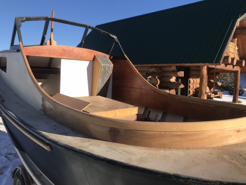 22 foot Calkins Bartender project