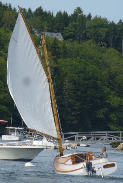 'Eleanore' under sail