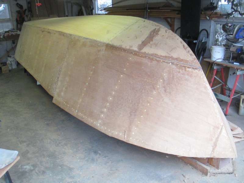 Calkins Bartender 22 foot Hull Partially Built