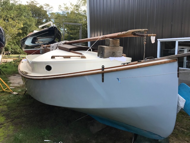 1974 Phil Bolger 18' Hard Chined Wooden Catboat