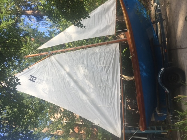 Haven 12 1/2 Wooden Sail Boat