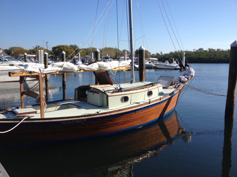 22' New Sharpie Sailboat WoodenBoat Magazine