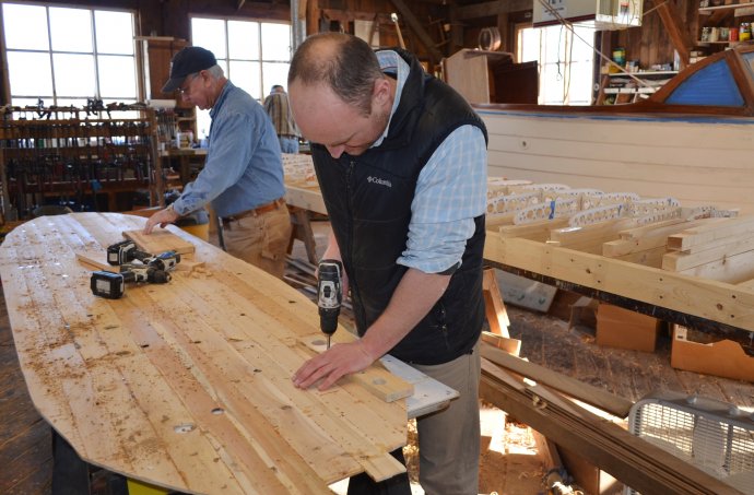 Boat Work Building A Wooden Paddleboard Woodenboat Working On A Paddleboard