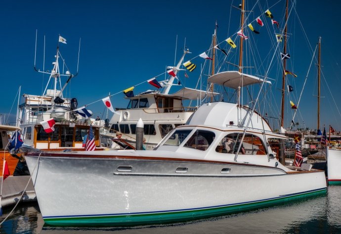 Sixth Annual Newport Beach Wooden Boat Festival at Balboa Yacht Club