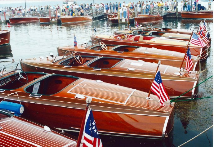 42nd Annual Les Cheneaux Islands Antique Wooden Boat Show 