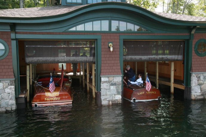 Annual Boathouse Tour on Lake Winnipesaukee | WoodenBoat ...