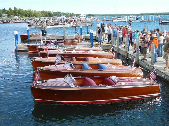 Les Cheneaux Islands Antique Wooden Boat Show WoodenBoat 