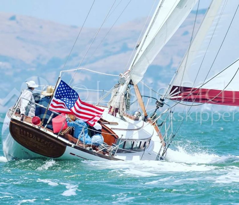 HIDALGO, K-46 built in 1968. HIDALGO, Kettenburg 46. Photo ©Leslie Richter / Rockskipper Photography.