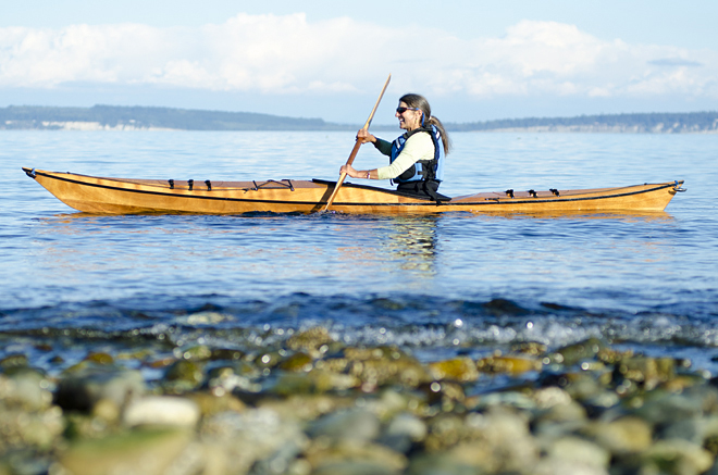 Selkie Wooden Kayak Kit Selkie Kayak Kit, Pygmy Boats, Wooden Kayak kit for petite paddlers.